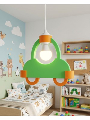 Piccomino Tosbağa Araba Avize- Bebek,çocuk ve Kreş Odaları Için