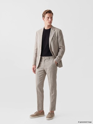 Lc Waikiki Yeni Sezon Regular Fit Keten Karışımlı Erkek Pantolon