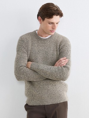 Lc Waikiki Yeni Sezon Bisiklet Yaka Regular Fit Erkek Triko Kazak