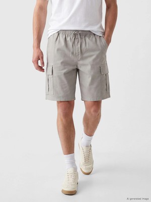 Lc Waikiki Yeni Sezon Regular Fit Beli Lastikli Erkek Kargo Şort