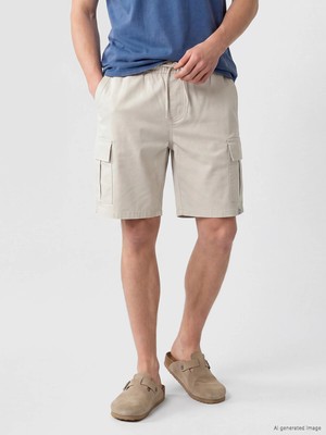 Lc Waikiki Yeni Sezon Regular Fit Beli Lastikli Erkek Kargo Şort