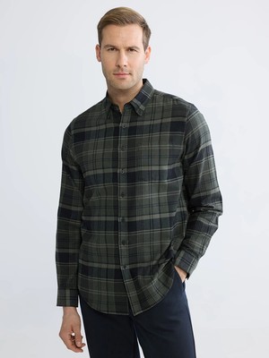 Lc Waikiki Yeni Sezon Regular Fit Ekose Gabardin Erkek Gömlek