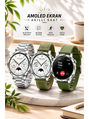 YF Tekstil Ambalaj Akıllı Saat Sesli Görüşme Uyku ve Sağlık Takibi Nfc Uyumlu - YFTA162244-6404