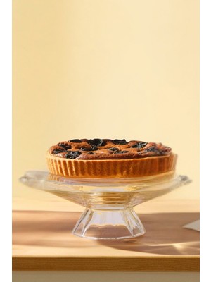 Paşabahçe "torte" Ayaklı Servis Tabağı 25 Cm, Şık Servis Tepsisi