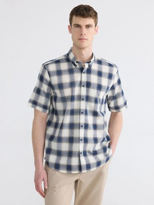 Lc Waikiki Yeni Sezon Regular Fit Ekose Erkek Gömlek