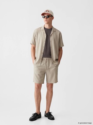 Lc Waikiki Yeni Sezon Regular Fit Belmando Kumaş Erkek Şort