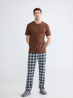 Lc Waikiki Yeni Sezon Standart Kalıp Erkek Pijama Takımı