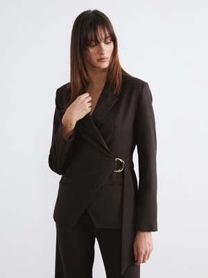 Lc Waikiki Yeni Sezon Kruvaze Yaka Kadın Blazer Ceket