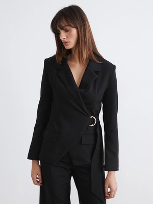 Lc Waikiki Yeni Sezon Kruvaze Yaka Kadın Blazer Ceket