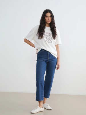Lc Waikiki Yeni Sezon Straight Fit Kadın Jean Pantolon