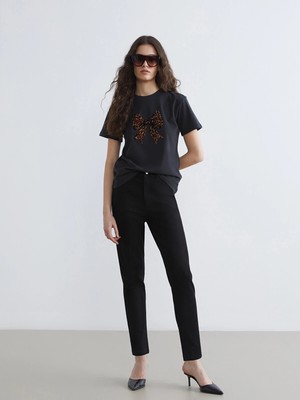 Lc Waikiki Yeni Sezon Beli Lastikli Slim Mom Kadın Jean Pantolon