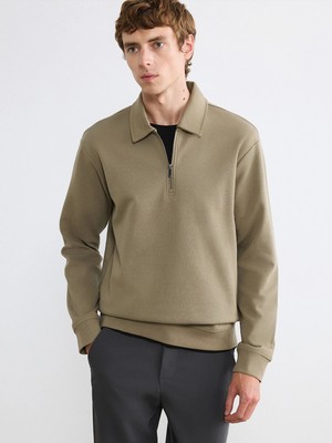 Lc Waikiki Yeni Sezon Polo Yaka Erkek Sweatshirt