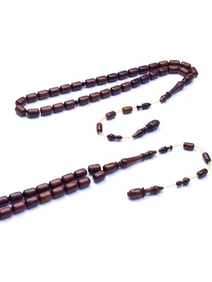 Tesbih Rüyası Kapsul Kesim Yılan Ağacı Tesbih 8X12 mm
