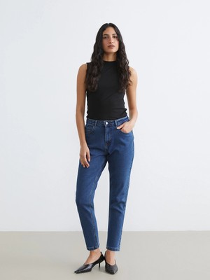 Lc Waikiki Yeni Sezon Mom Fit Kadın Jean Pantolon
