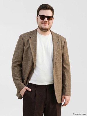 Lc Waikiki Yeni Sezon Regular Fit Keten Karışımlı Erkek Blazer Ceket