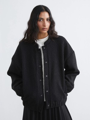 Lc Waikiki Yeni Sezon Kolej Yaka Oversize Kadın Pelüş Mont