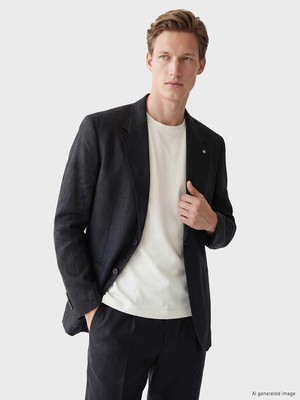 Lc Waikiki Yeni Sezon Erkek Keten Blazer Ceket