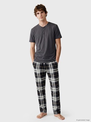Lc Waikiki Yeni Sezon Regular Fit Ekose Erkek Pijama Takım