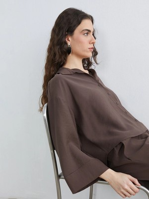 Lc Waikiki Yeni Sezon Oversize Kadın Gömlek