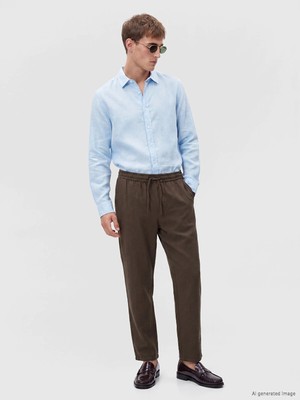 Lc Waikiki Yeni Sezon Regular Fit Armürlü Erkek Pantolon