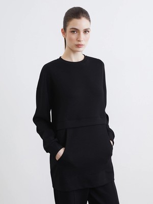 Lc Waikiki Yeni Sezon Soft Touch Kadın Sweatshirt Tunik