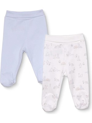 Mothercare Erkek Bebek 2li Alt Hayvan Baskılı Patikli