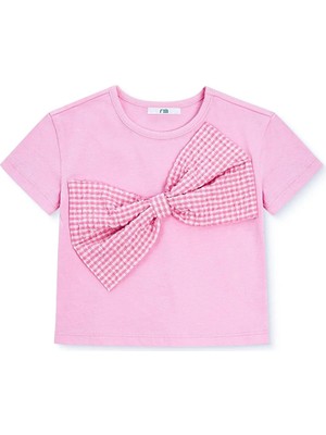 Mothercare Kız Bebek Bluz Bisiklet Yaka Kısa Kol
