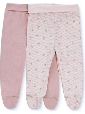 Mothercare Kız Bebek 2li Alt Çiçek Baskılı Patikli