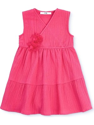 Mothercare Kız Bebek Elbise Bisiklet Yaka Sleeveless