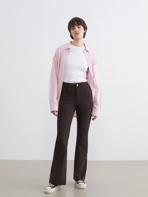 Lc Waikiki Yeni Sezon Flare Kadın Jean Pantolon
