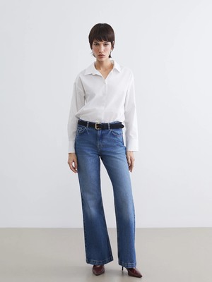Lc Waikiki Yeni Sezon Flare Kadın Jean Pantolon