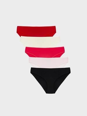 Lc Waikiki Yeni Sezon Düz Bikini Külot 5'li
