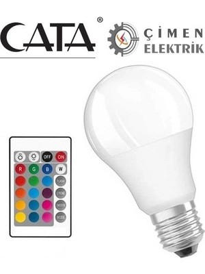 Frefly Store Cata Ct 4058 9W LED Ampul Rgb Kumandalı