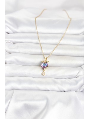 Fantastik Store 316L Çelik Zincir Gold Renk Baykuş Model Kadın Kolye - Lisinya