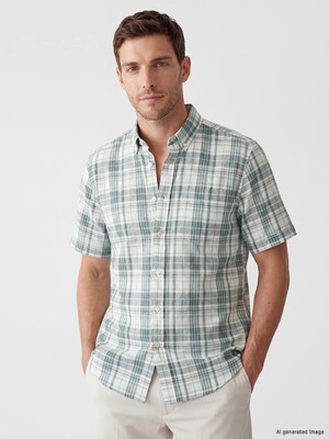 Lc Waikiki Yeni Sezon Regular Fit Ekose Poplin Erkek Gömlek