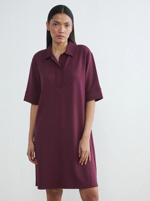 Lc Waikiki Yeni Sezon Polo Yaka Soft Touch Mini Elbise