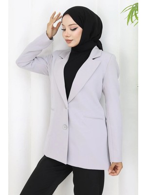 Missvalle Kadın Ceket Gri 6146
