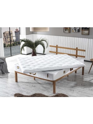 Bed Craft Pascha Fermuarlı Pedli Full Ortopedik Paket Yaylı Yatak