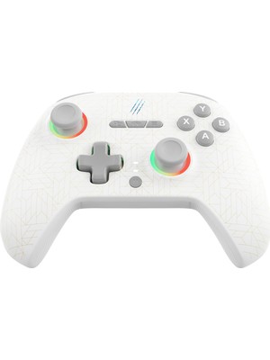 Claw's Tactical Mortal 2.4 Ghz/bt Çift Kablosuz Mod - Chromatic Rgb - Makro - Silikon Switch - Hall 3D - Titreşimli - Turbo Modu - 18 Tuşlu Gamepad