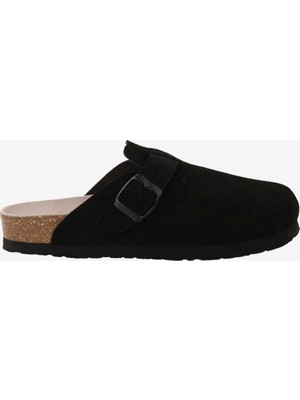  Riva Kadın Terlik G106582 Genuins Rıva Velour Black