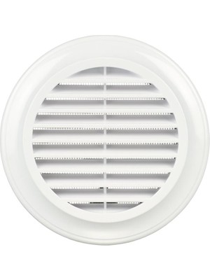 Blauberg Karavan Mutfak Banyo Menfezi 125 mm Plastik Sinek Telli Yuvarlak Hava Akışı