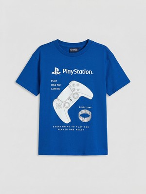 Lc Waikiki Yeni Sezon Playstation Baskılı Erkek Çocuk Tişört