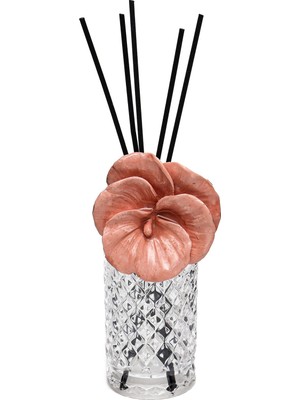 Missi Parlak Sırlı Taş Orkide Işıltısı Çubuklu Oda Kokusu 360 ml – Vanilya Sandal