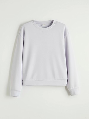 Lc Waikiki Yeni Sezon Bisiklet Yaka Kız Çocuk Soft Touch Sweatshirt