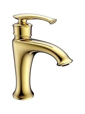 Eva Banyo Fontana Altın Lavabo Bataryası