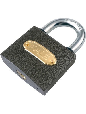 Kale 25 Mm Gri Döküm Asma Kilit Kd-001/10-125 3 Anahtarlı Kaliteli Güvenlik