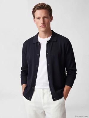 Lc Waikiki Yeni Sezon Regular Fit Polo Yaka Erkek Triko Hırka