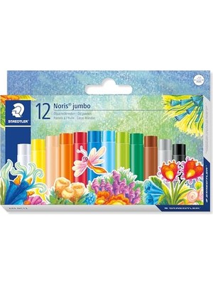 Die Grup Staedtler 243 NC12 Noris Clup Jumbo Yağlı Pastel Boya 12'li