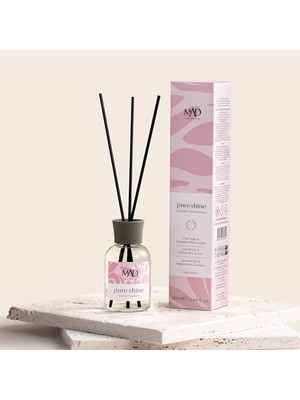 Die Grup Mad Pure Shine Ortam Kokusu – Bal, Yasemin ve Vanilya ile Tatlı, Çiçeksi ve Pudramsı-Bambu Çubuklu 50 ml