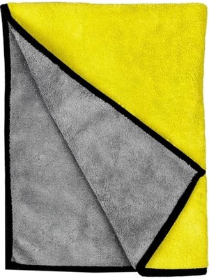Die Grup Everest Çift Taraflı Mikrofiber Araç Kurulama Bezi & Oto Yıkama Havlusu 30X60 Sarı